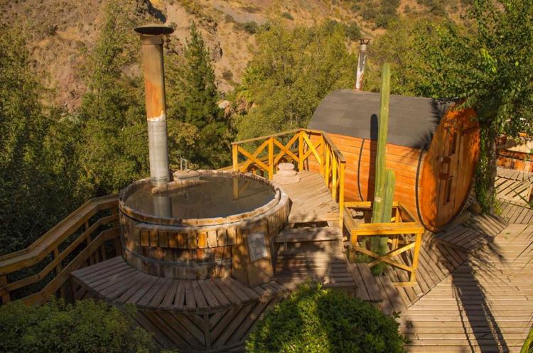 Fotografía 2 de Santuario del Rio Lodge en Cajon del Maipo, Metropolitana