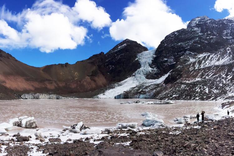 Monumento Natural El Morado en Cajon del Maipo, Metropolitana