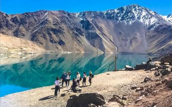 Embalse El Yeso en Cajon del Maipo, Metropolitana